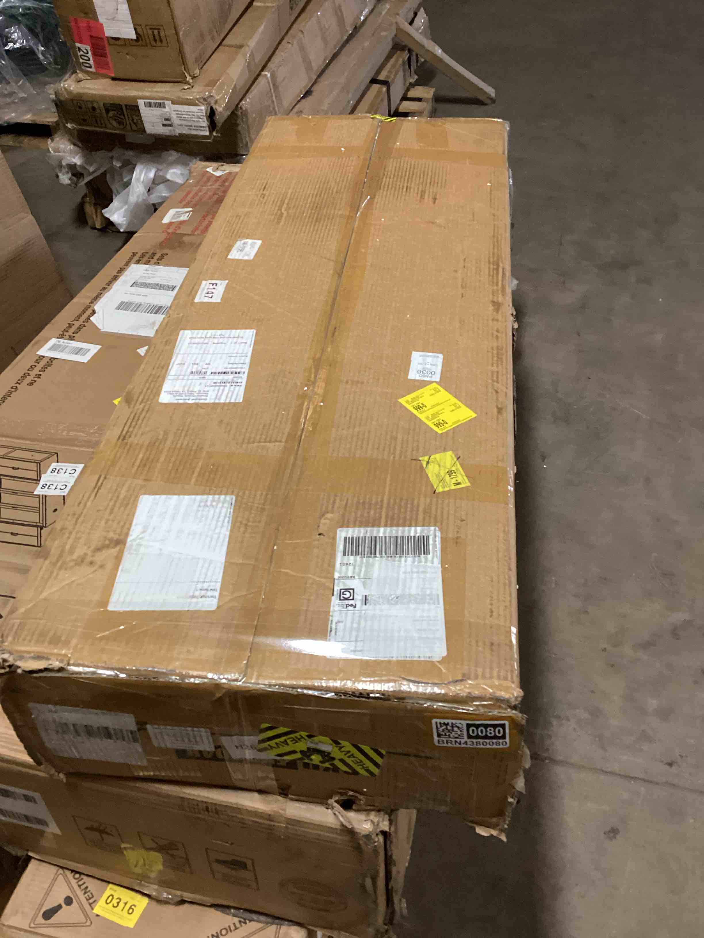 Condition photo showing Good Condition for 6 drawer dresser black