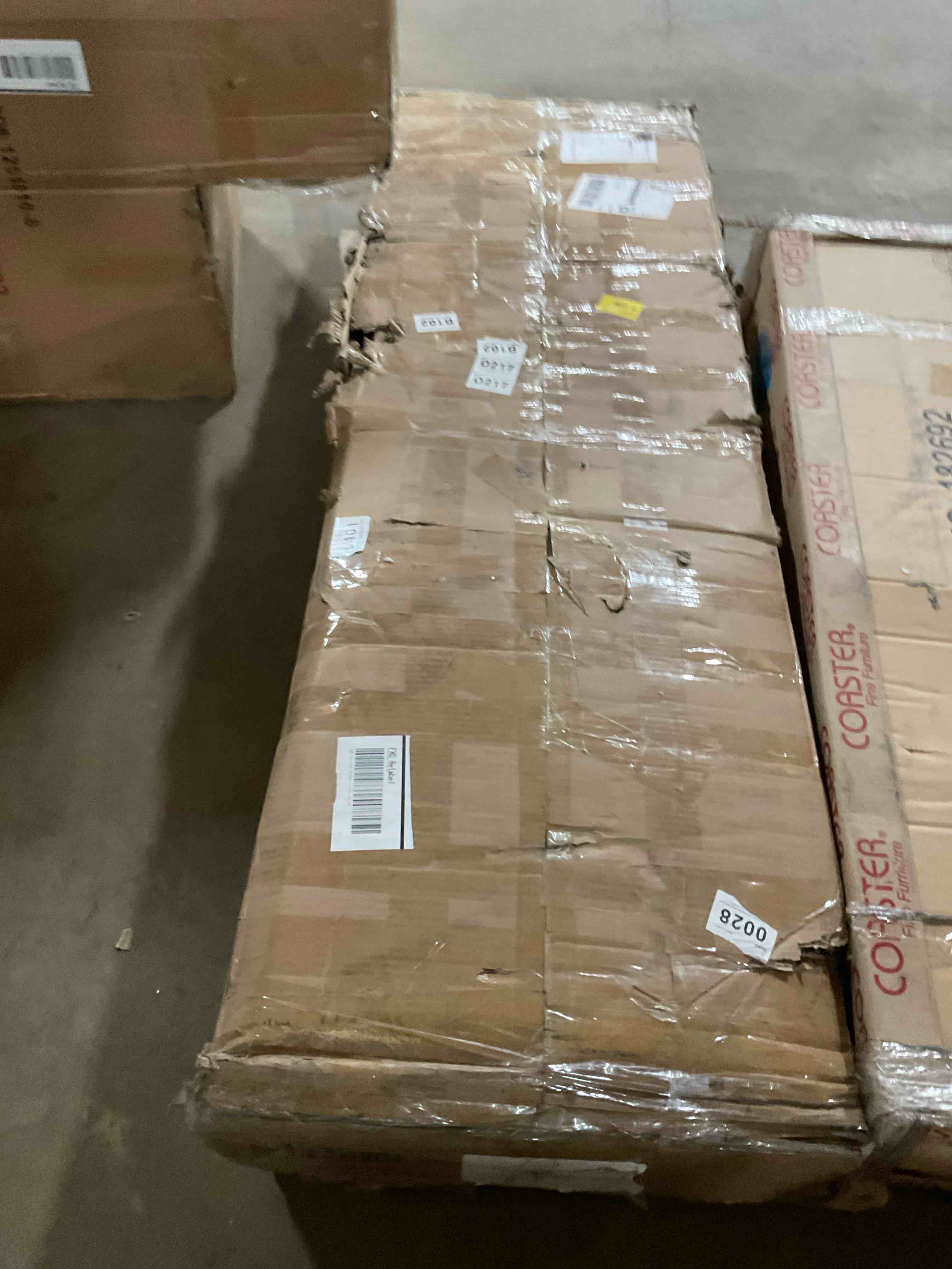 Condition photo showing Good Condition for 63" height adjustable computer desk with 3 drawers farmhouse electric standing desk