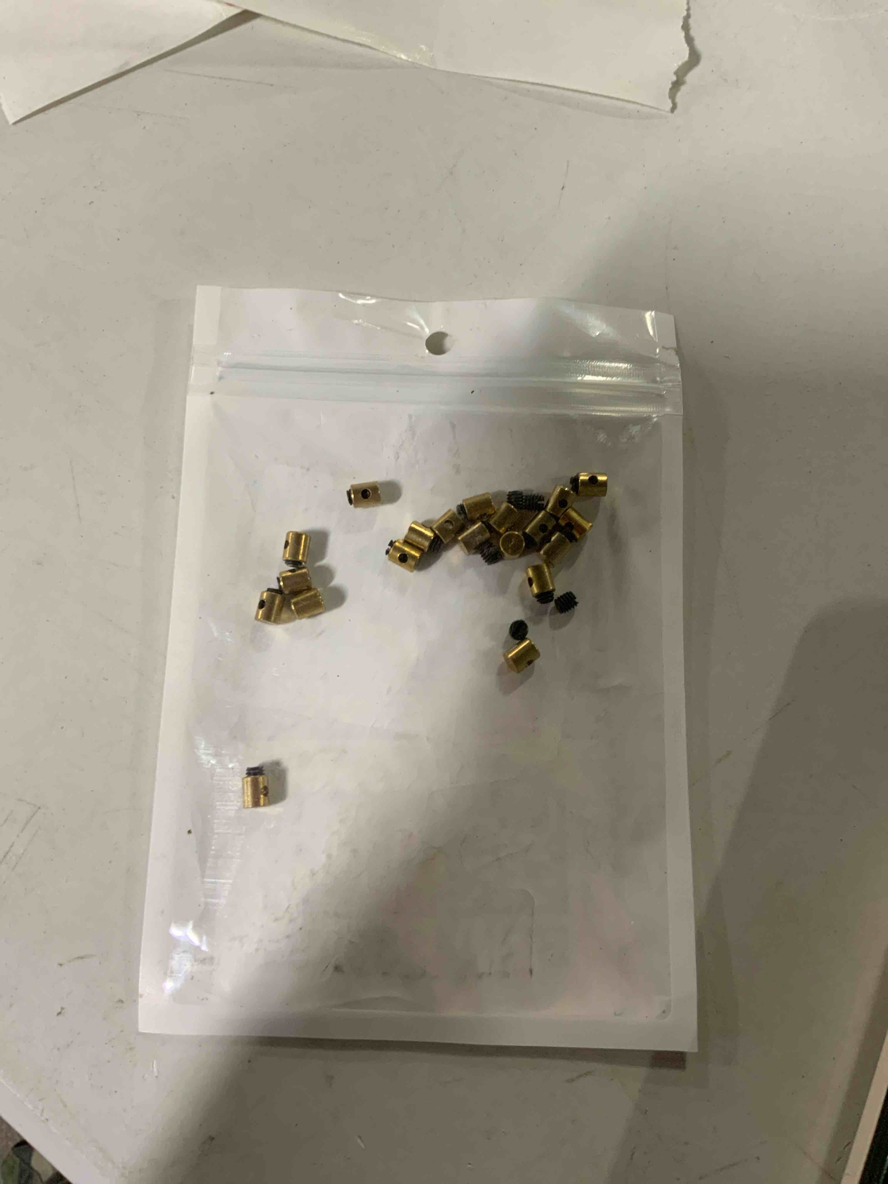 Condition photo showing Good Condition for 20pcs metal barrel cable nipples