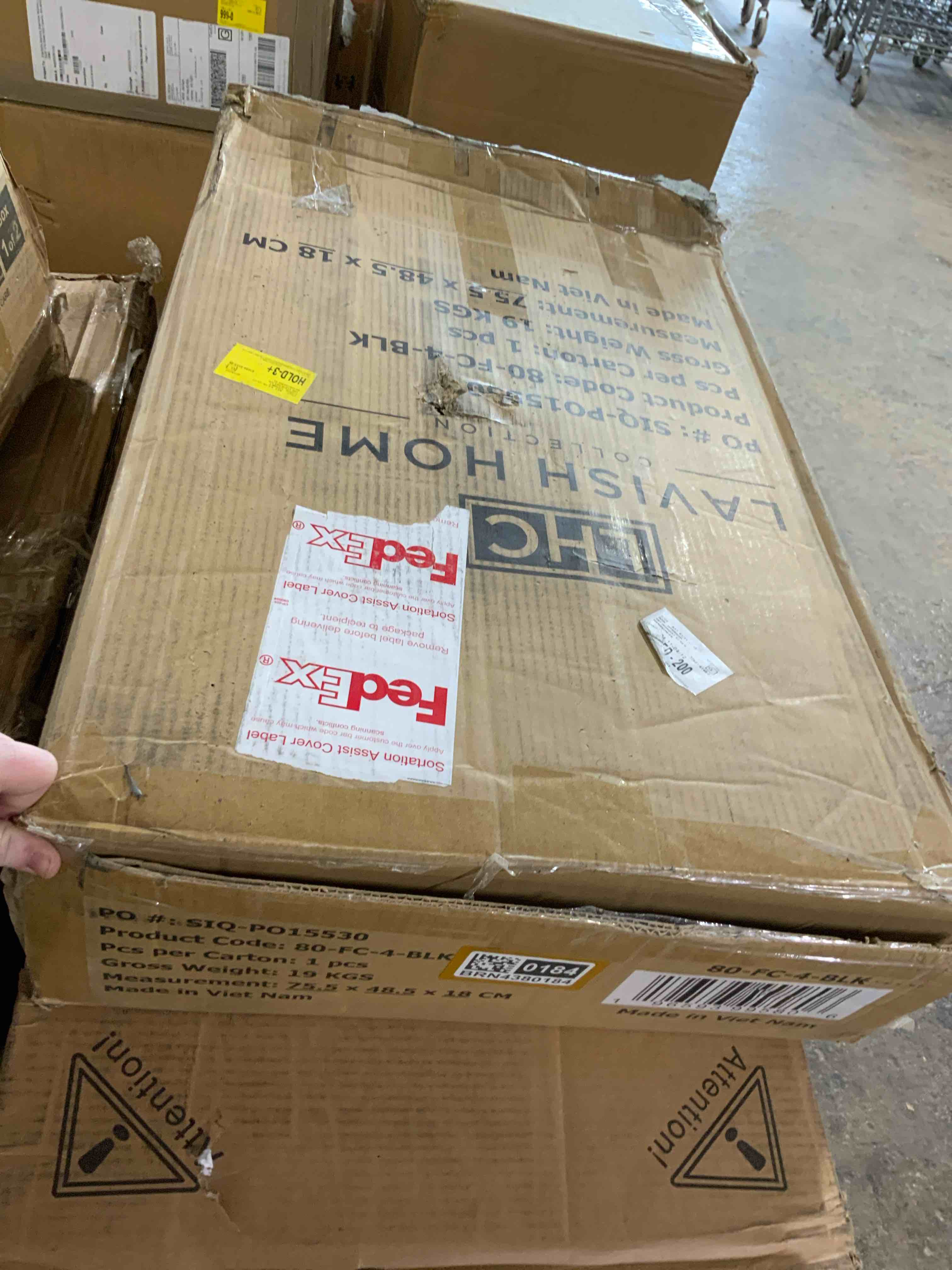 Condition photo showing Good Condition for black 2- drawer nightstand