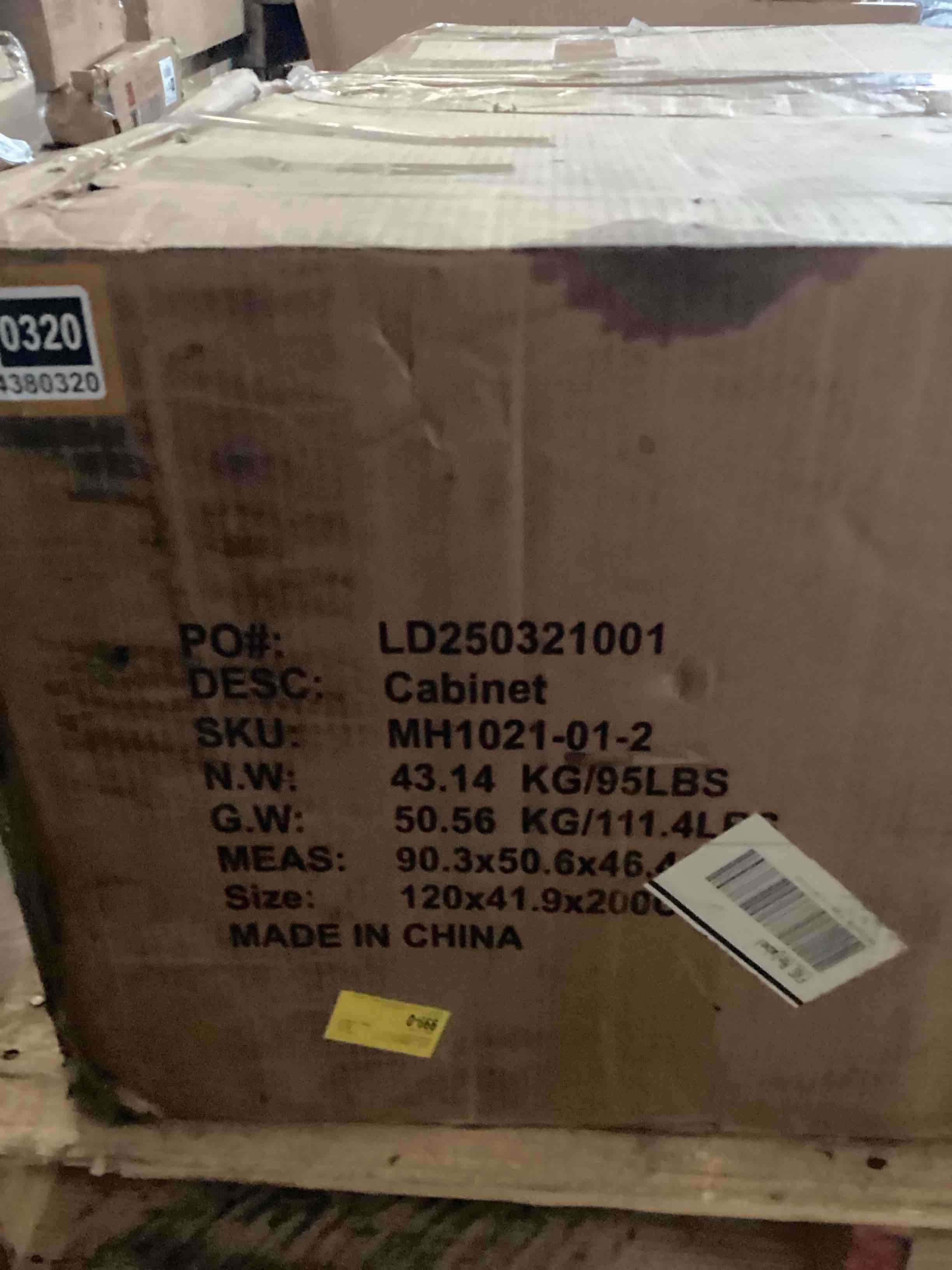 Condition photo showing Good Condition for misc black wood cabinet 