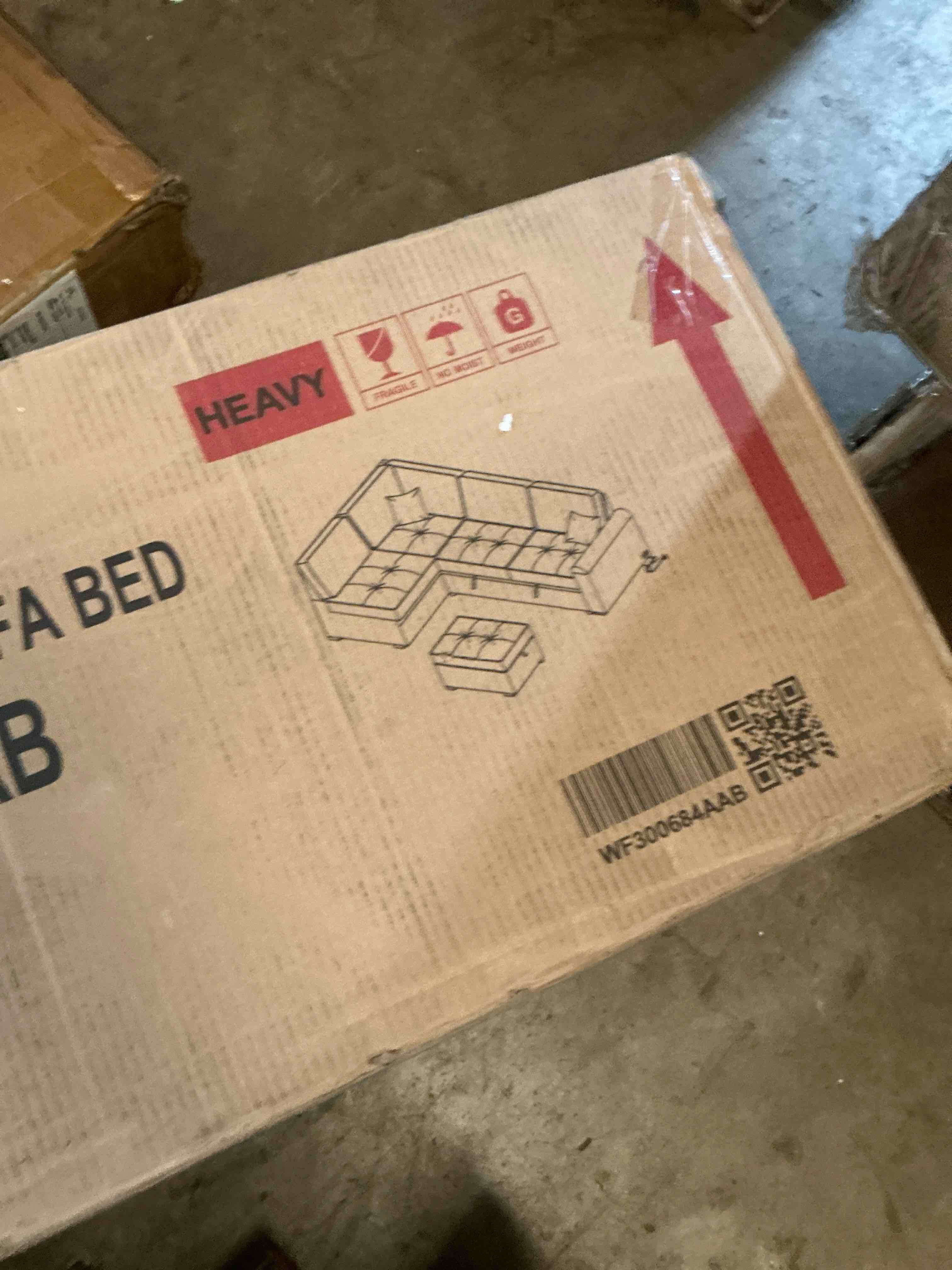 Condition photo showing Good Condition for (incomplete) l shaped sofa bed