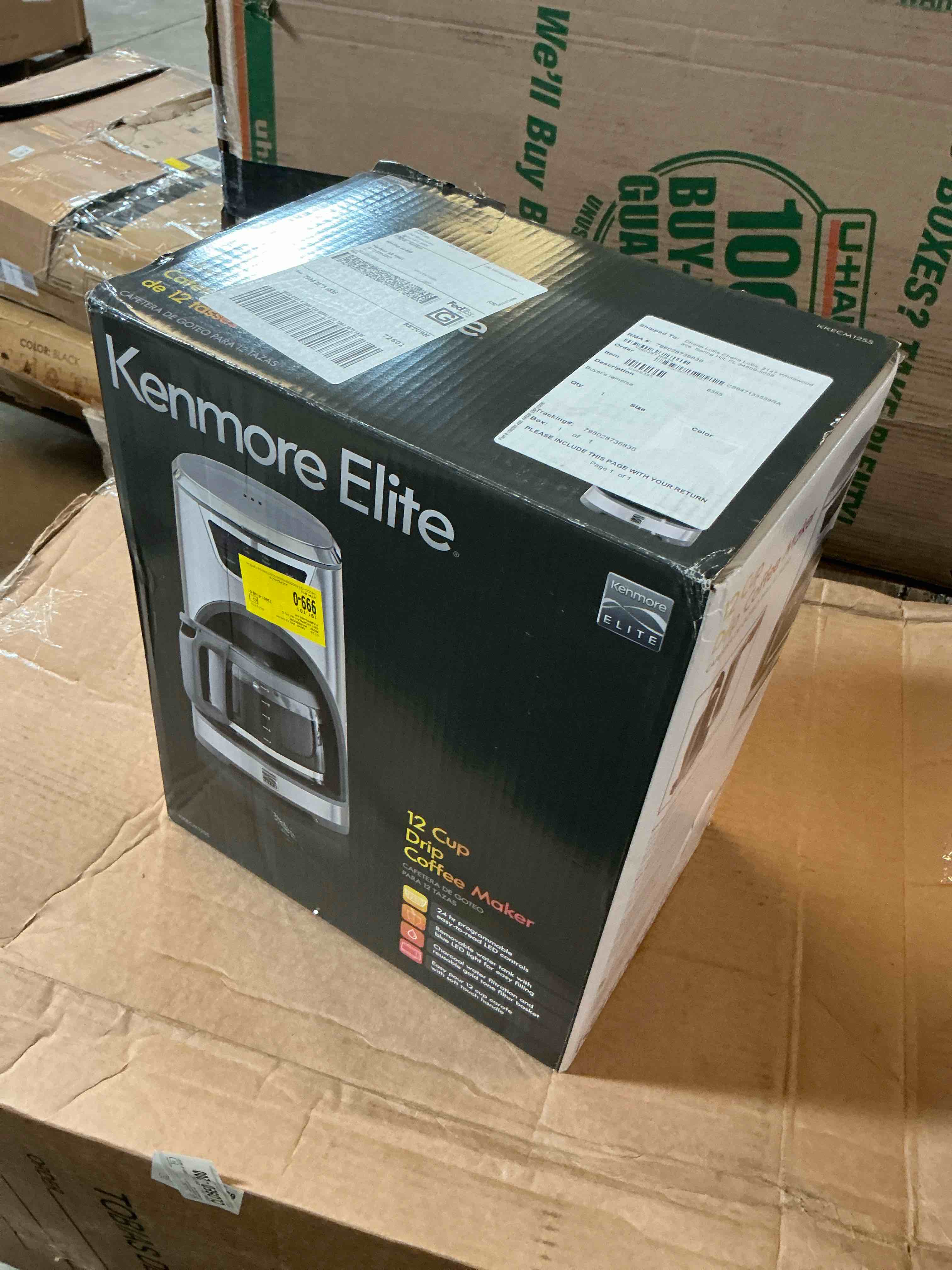 Condition photo showing Good Condition for kenmore elite 12 cup drip coffee maker