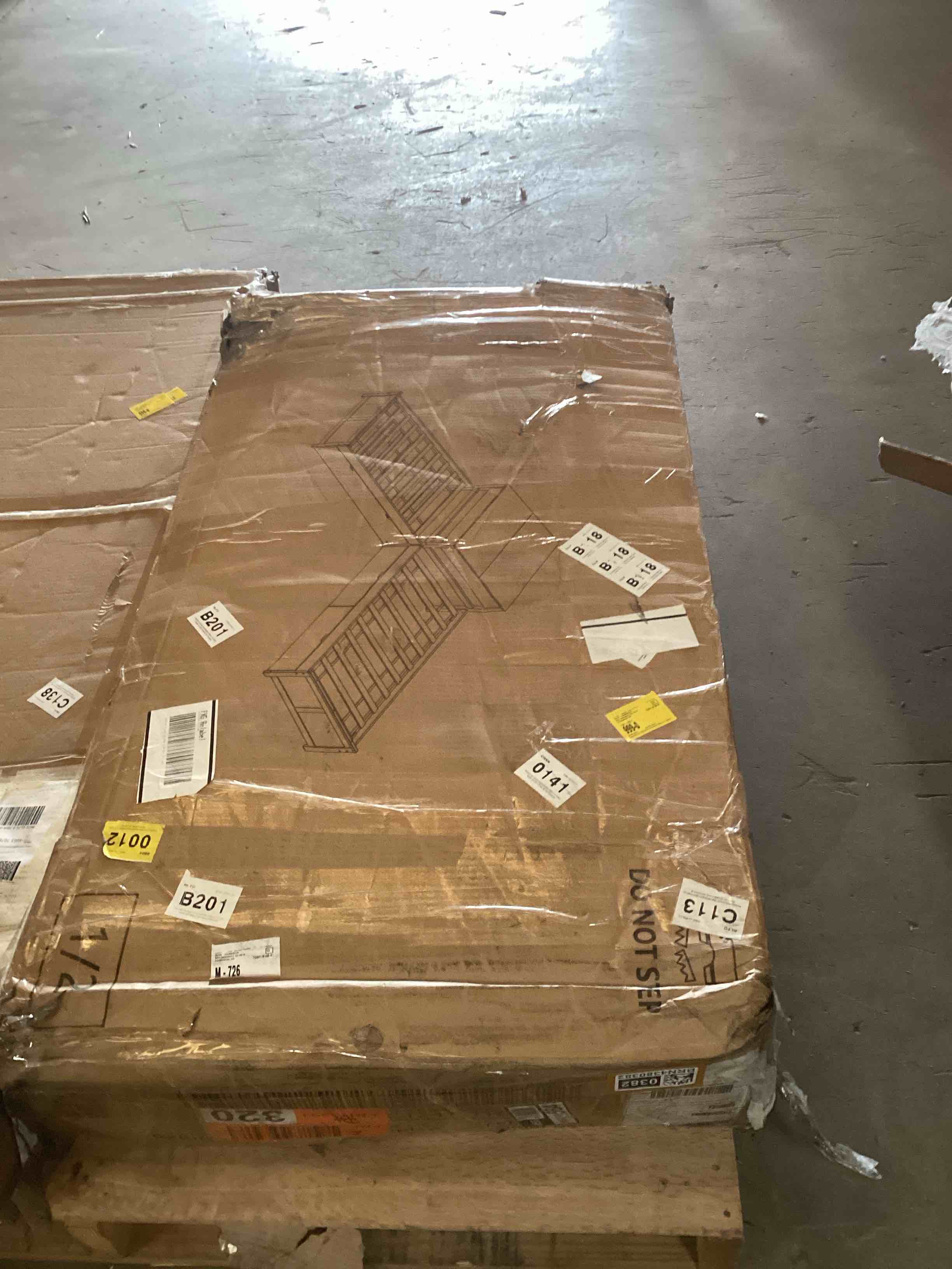 Condition photo showing Good Condition for incomplete platform beds gray-box2