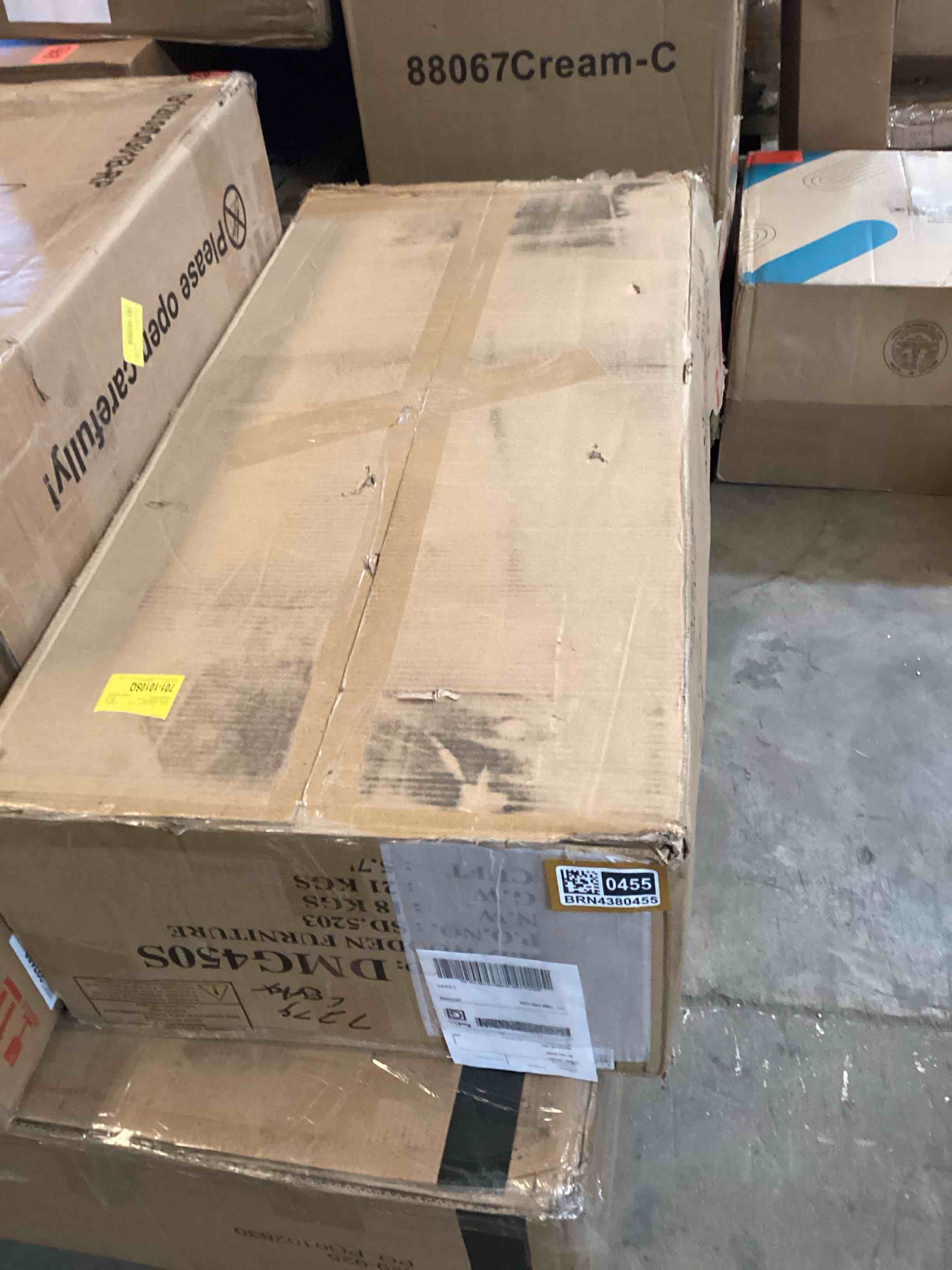 Condition photo showing Good Condition for vernona ladder back side chair in dark brown