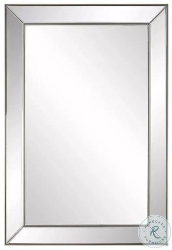Rectangular Nickel Mirror