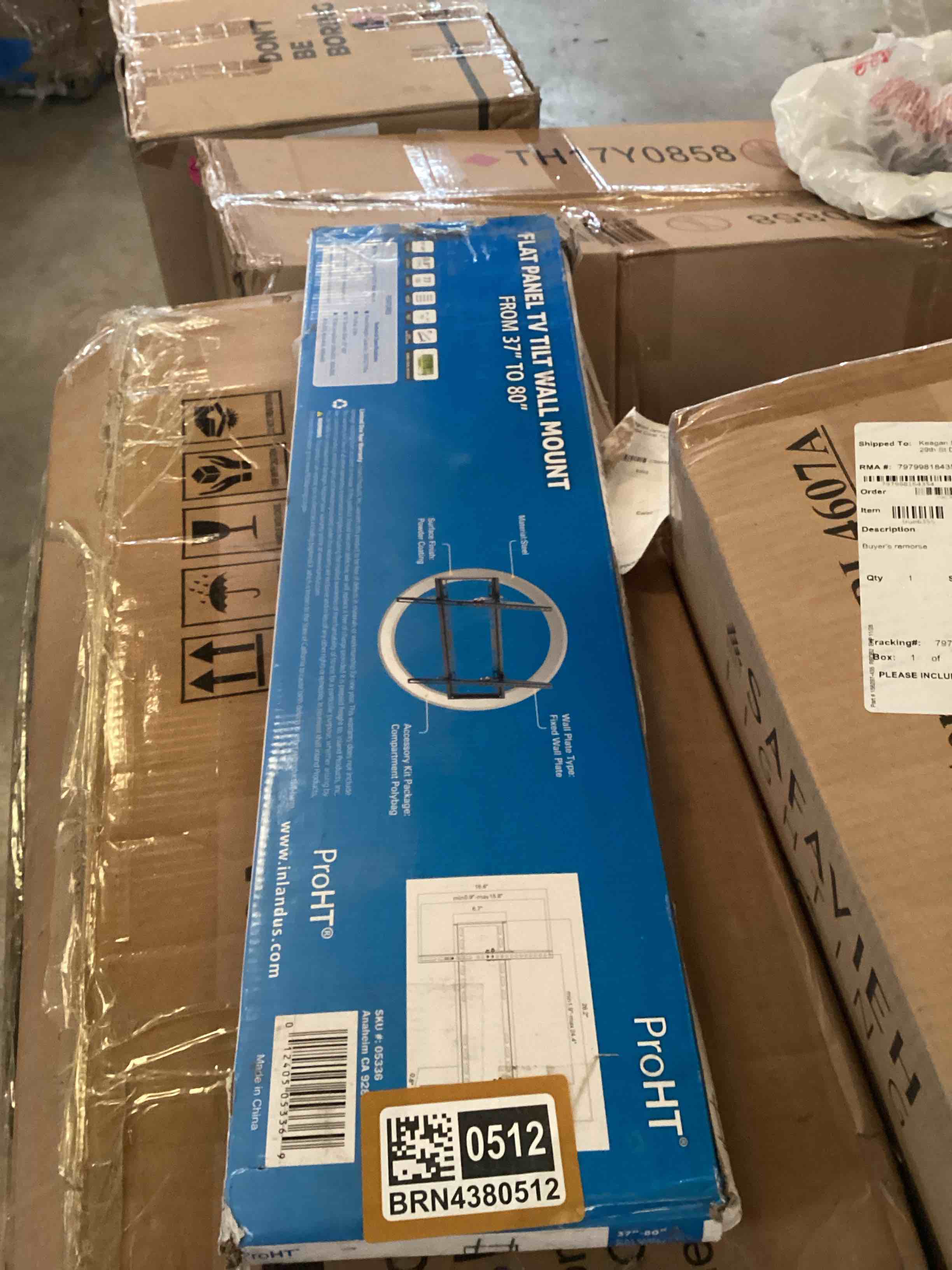 Condition photo showing Good Condition for flat panel tv tilt wall mount