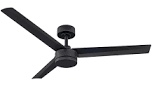 breeze collection smart indoor and outdoor 52in 3-blade ceiling fan with remote control works with ios or android app