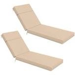 wynee outdoor 4'' chaise lounge cushion, overall 72" l x 21" w (1 pcs)