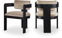 frink upholstered dining arm chair