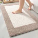 Bath Rug With Non-Slip Backing