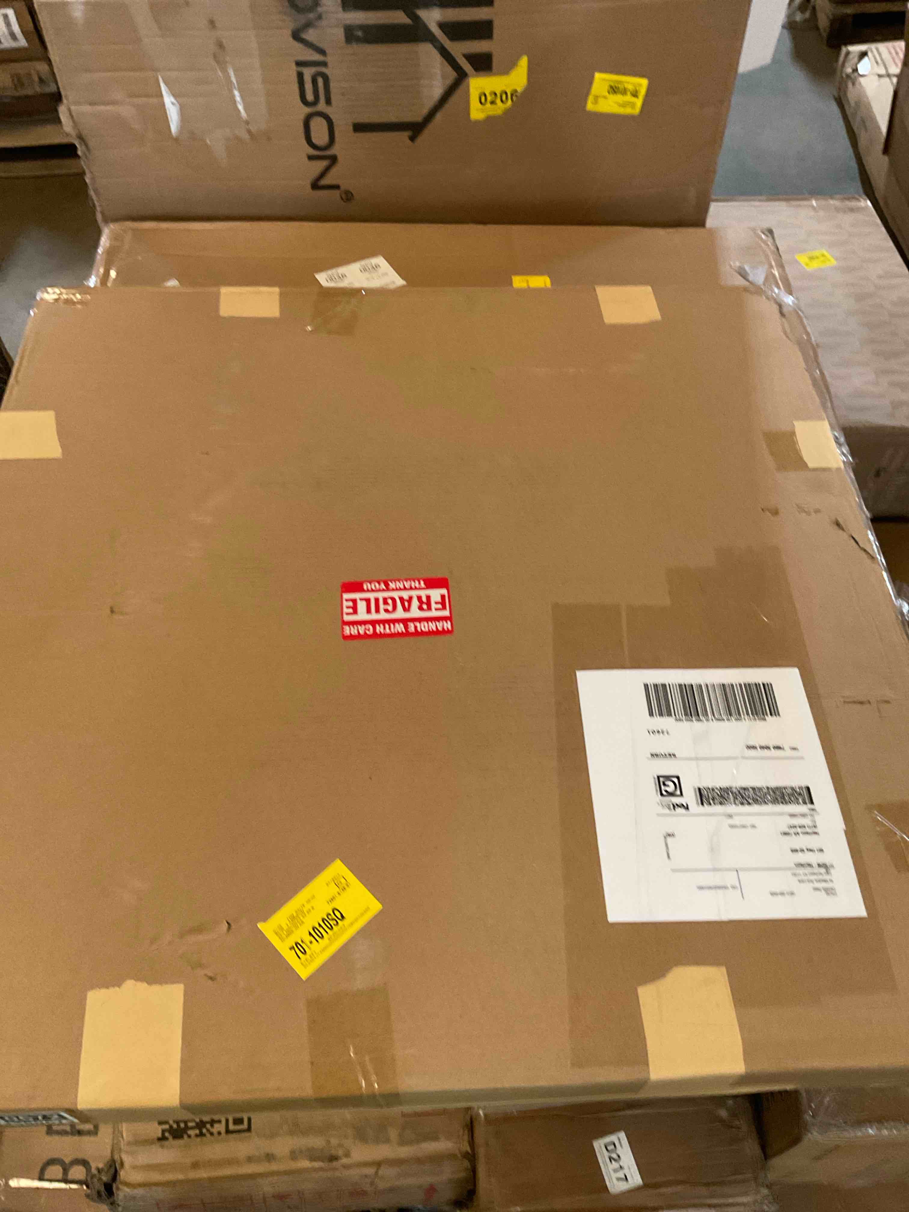 Condition photo showing Good Condition for ozra large metal wall clock with mirror for living room or bedroom wall decor