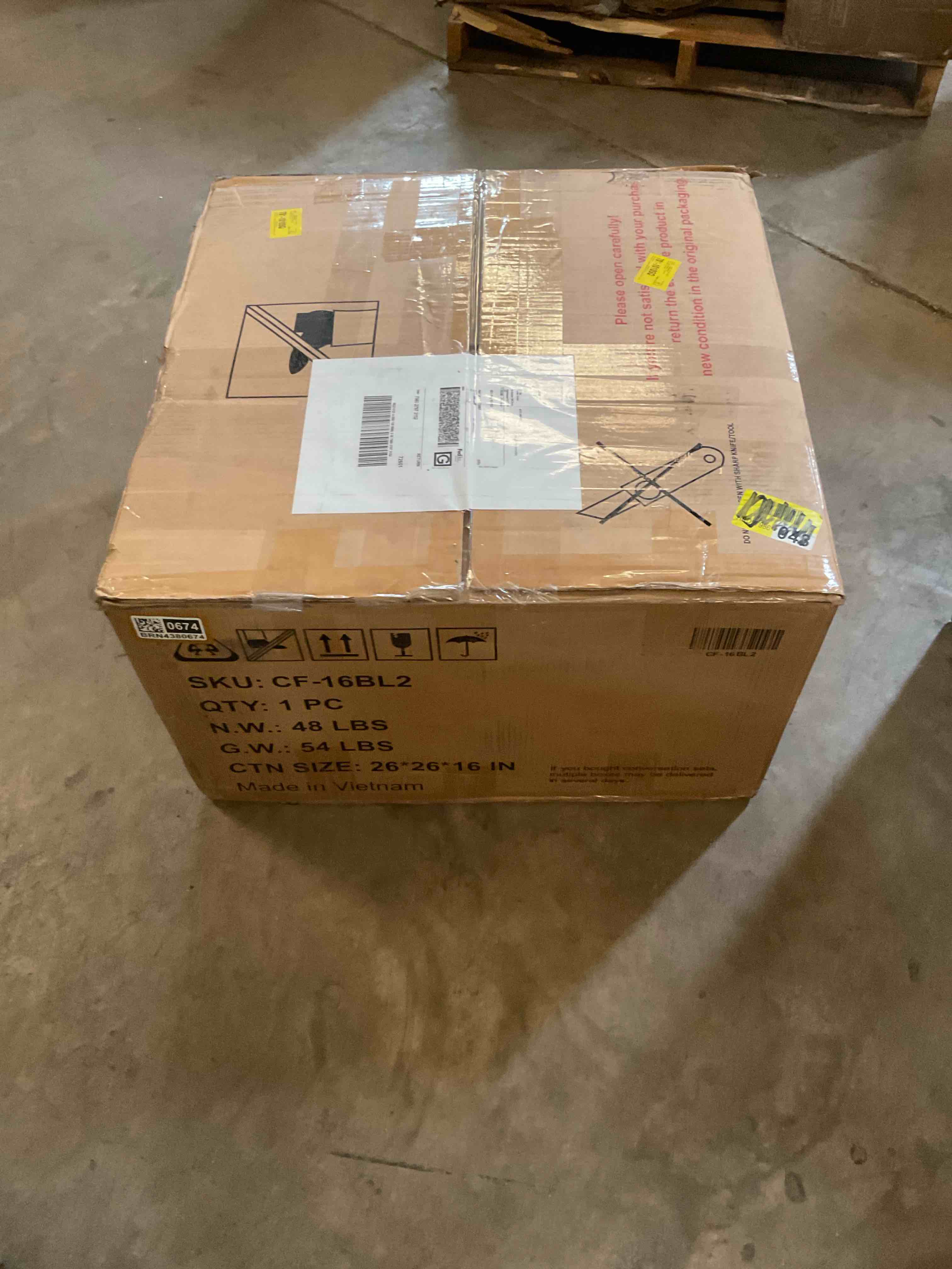 Condition photo showing Good Condition for (incomplete box one only) patio sofa sets with ottoman