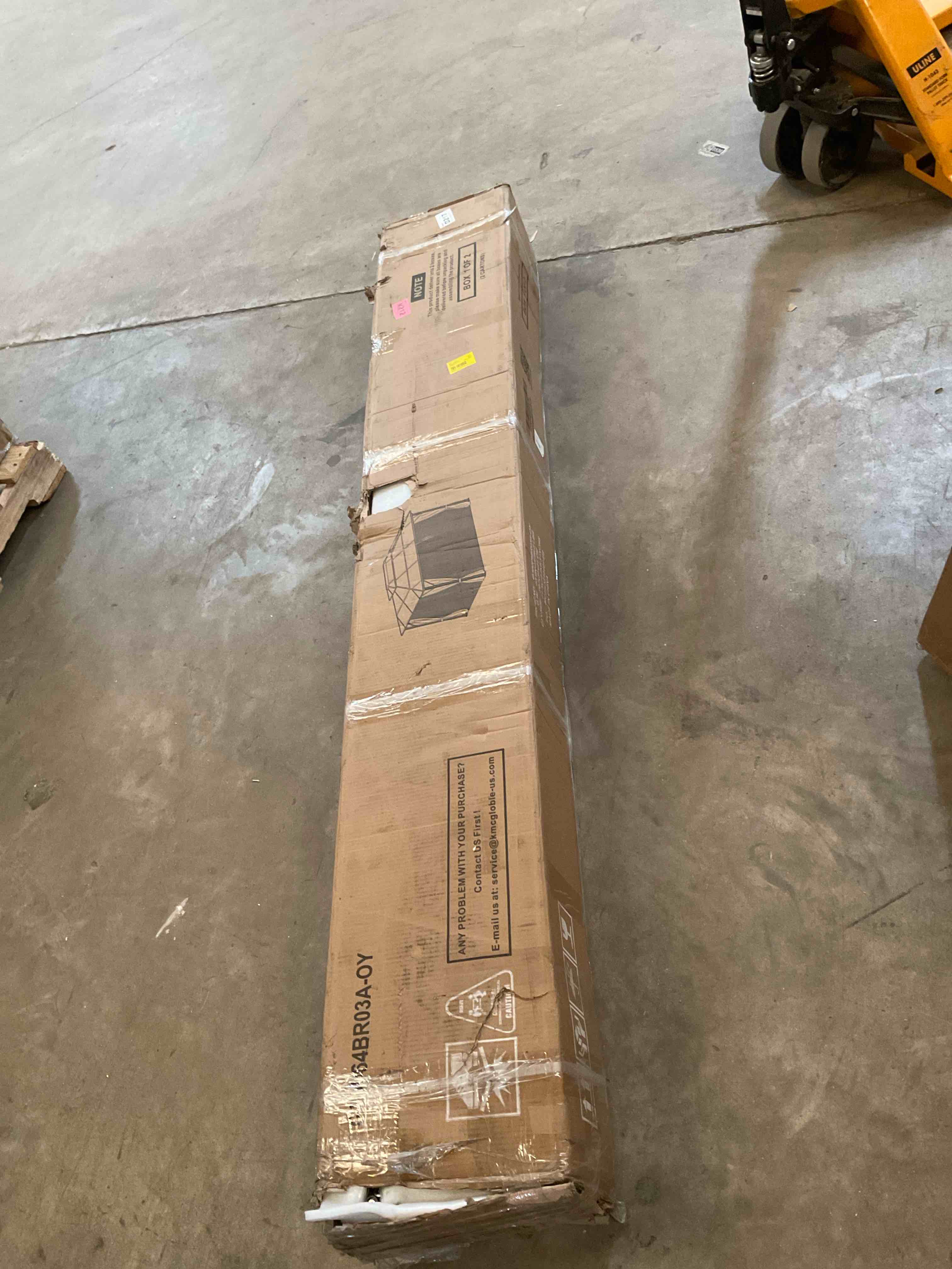 Condition photo showing Good Condition for (incomplete box one only) roof panels, partial frame, screw package and anti-mosquito net