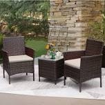 ratten patio chairs