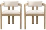 Lyddia Wood Upholstered Dining Chair
