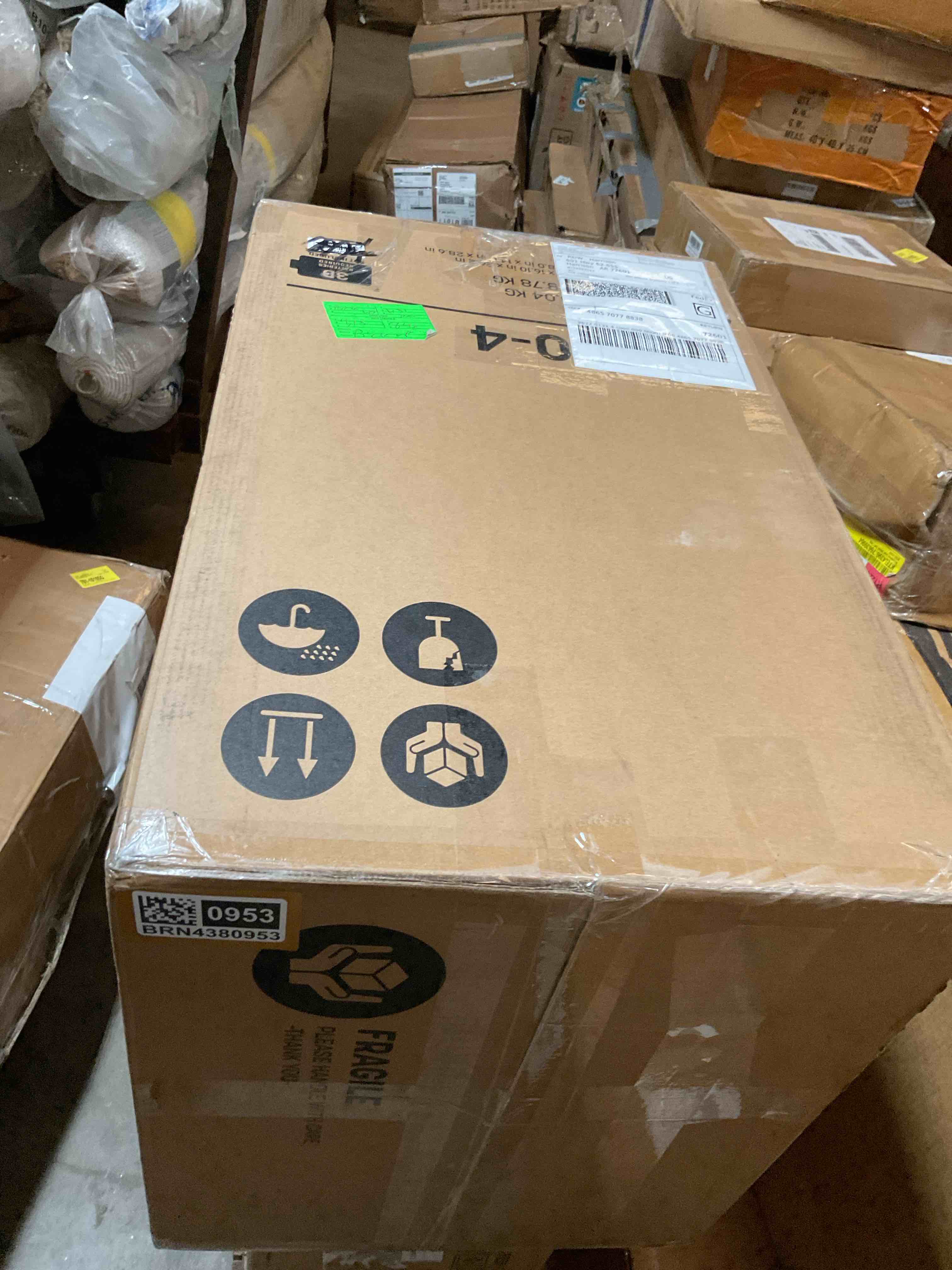 Condition photo showing Good Condition for motion sensor trash can 21.1 gal