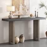 Niell Console Table-Base-Grey Oak Veneer