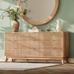 (incomplete) donati 9-drawer dresser, 63'' wood chest of drawers
