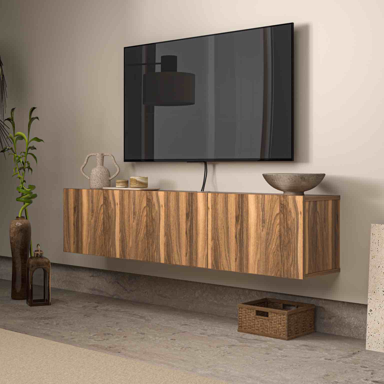 st-f floating tv stand