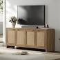 4 compartment tv stand 