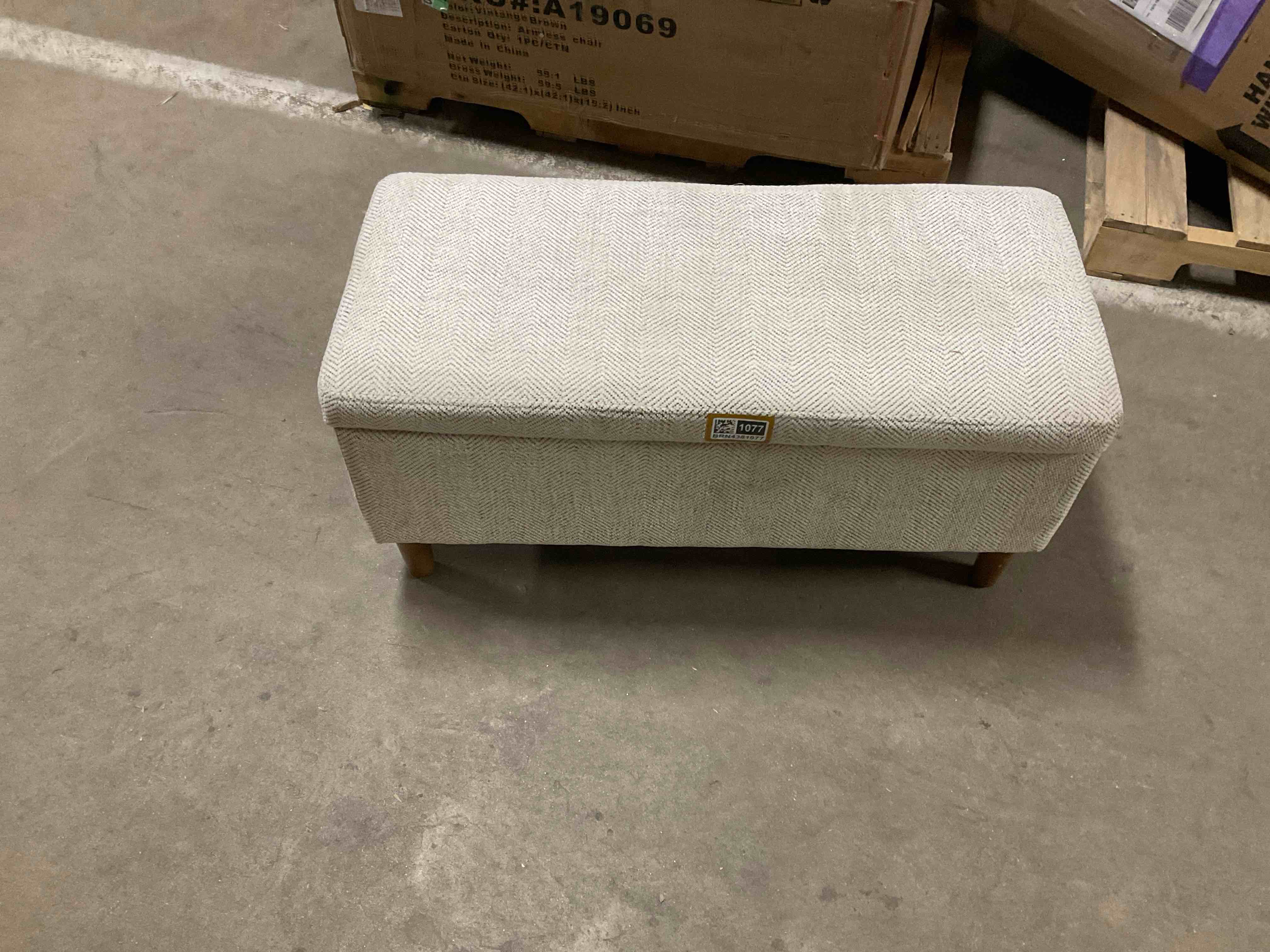 Condition photo showing Good Condition for STORAGE BENCH OTTOMAN