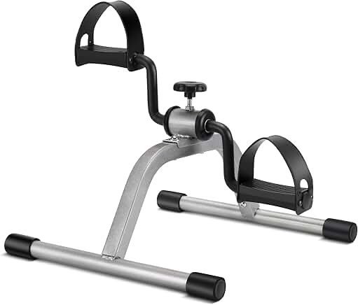 Pedal Exercise mini Exercise Bike for Leg and Arm Recovery Exercise Lightweight and Portable Floor Bike