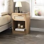Dearbhaile 25\u0027\u0027 1 - Drawer Nightstand with Built-In Outlets