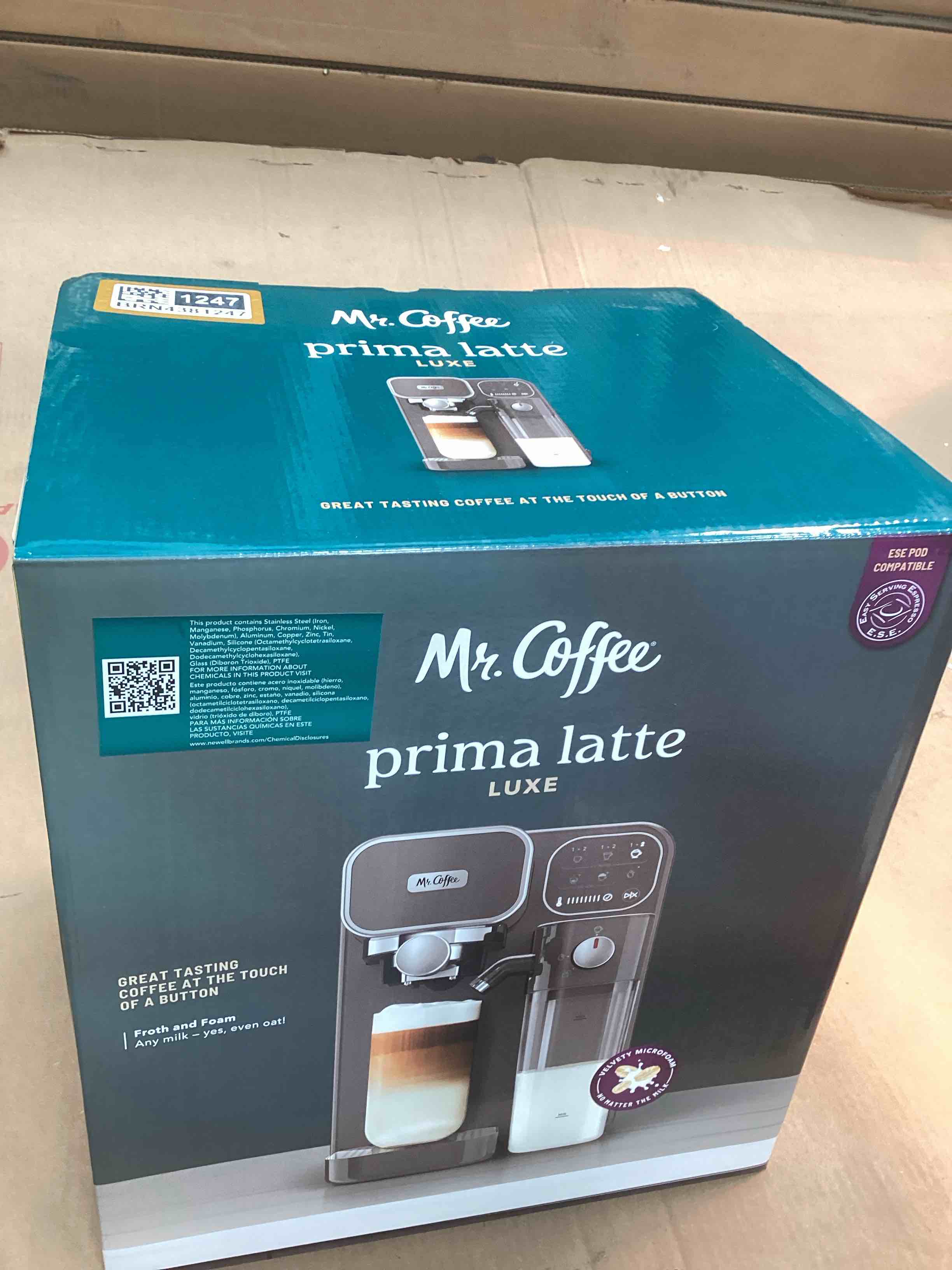 Condition photo showing Good Condition for prima late luxe  espresso machine 