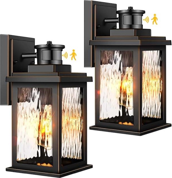 outdoor wall sconces 2pk