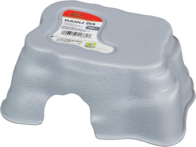 zilla small plastic reptile hide