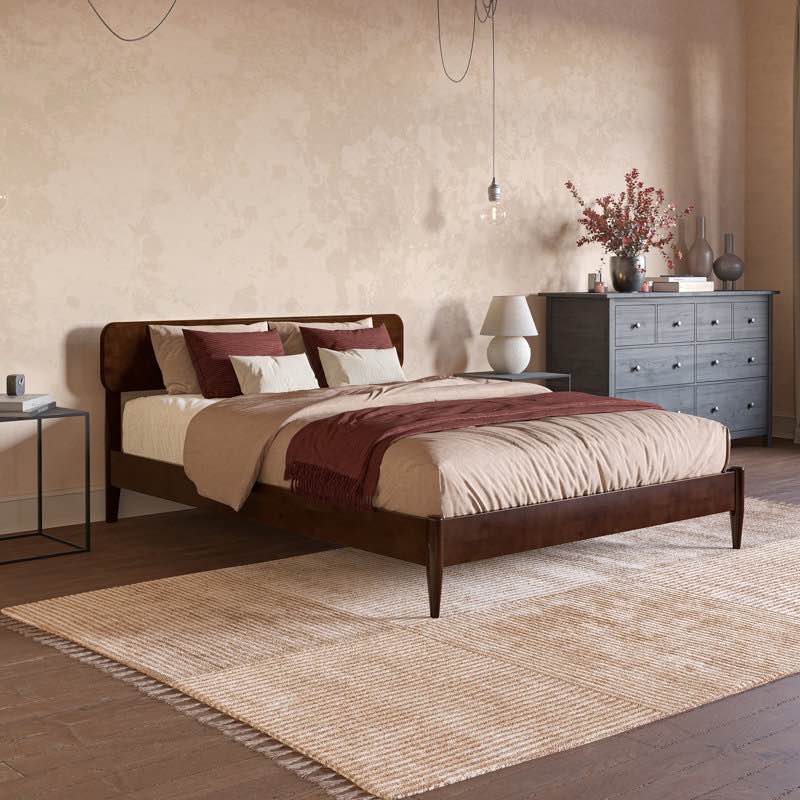 vetu solid wood spindle bed
