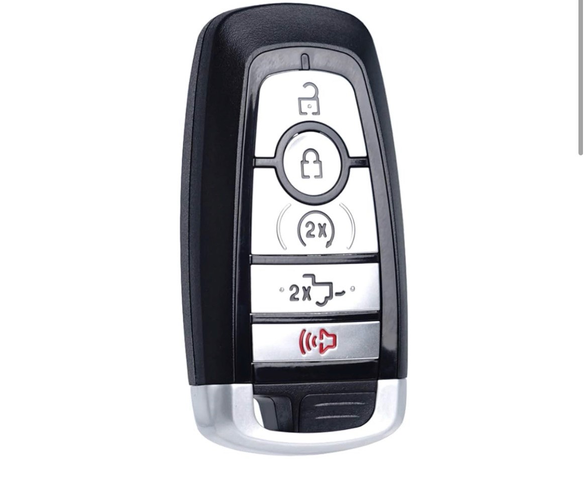 mechanmagic key fob replacement compatible for ford f150/f-150 f250/f-250 f350/f-350 f450 2017-2022