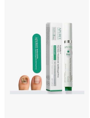 apuree antifungal pen extra strength: 25% undecylenic acid 1% tolnaftate | 6pcs day & night care nai