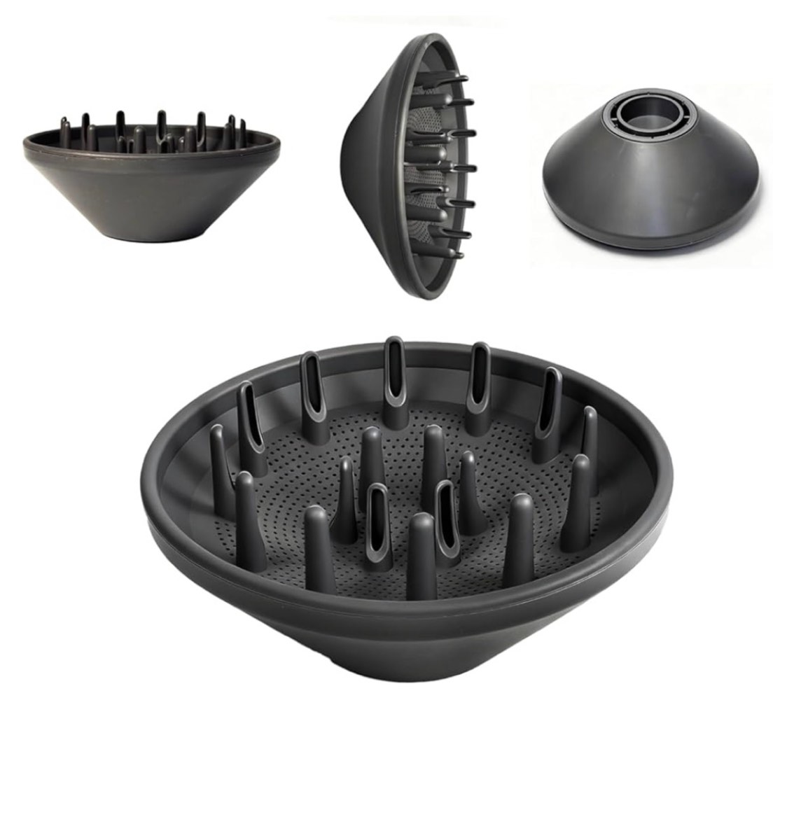 Updated 360° Rotating Diffuser Attachment Nozzle Compatible With Laifen Swift Hair Dryer/SE/SE 2 Sty