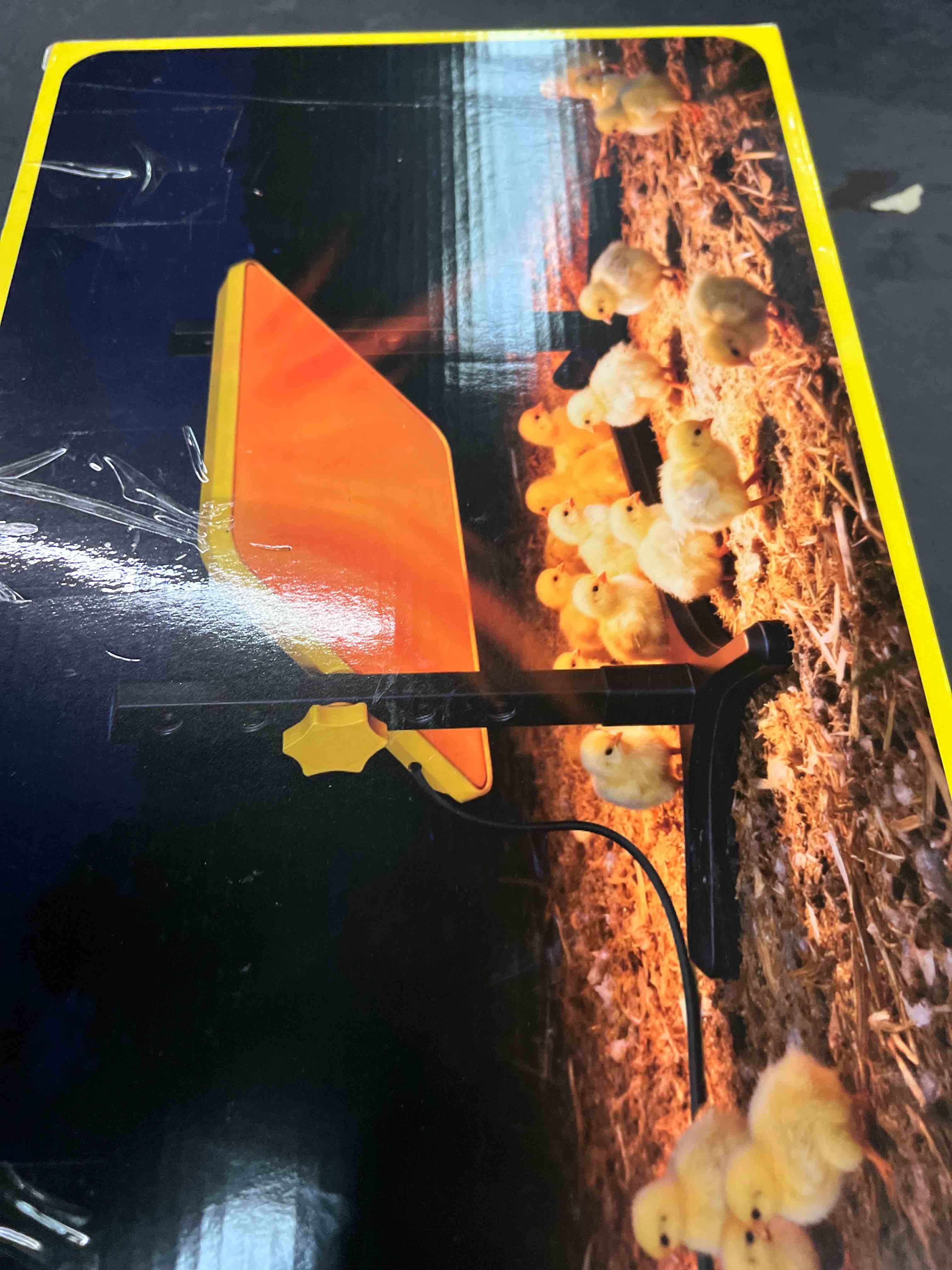 Condition photo showing Good Condition for smart chick brooder plate - energy efficient chick heat plate with adjustable height and angle, 50-158°f digital temp control for chicken coop, brooder box, ducklings