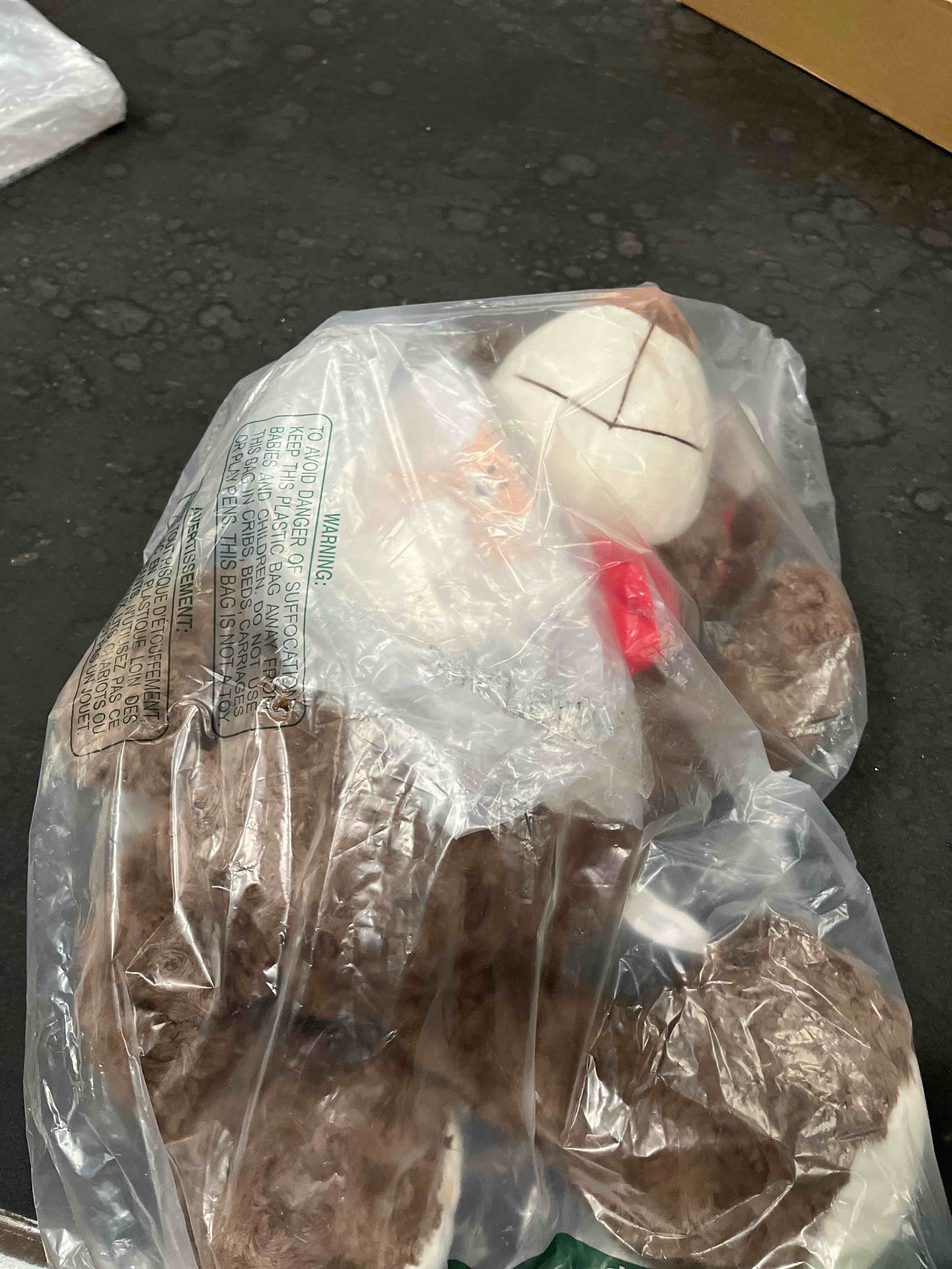 Condition photo showing Good Condition for hollyhome teddy bear stuffed animal plush toy with red bow and heart patch soft teddy bears for girl