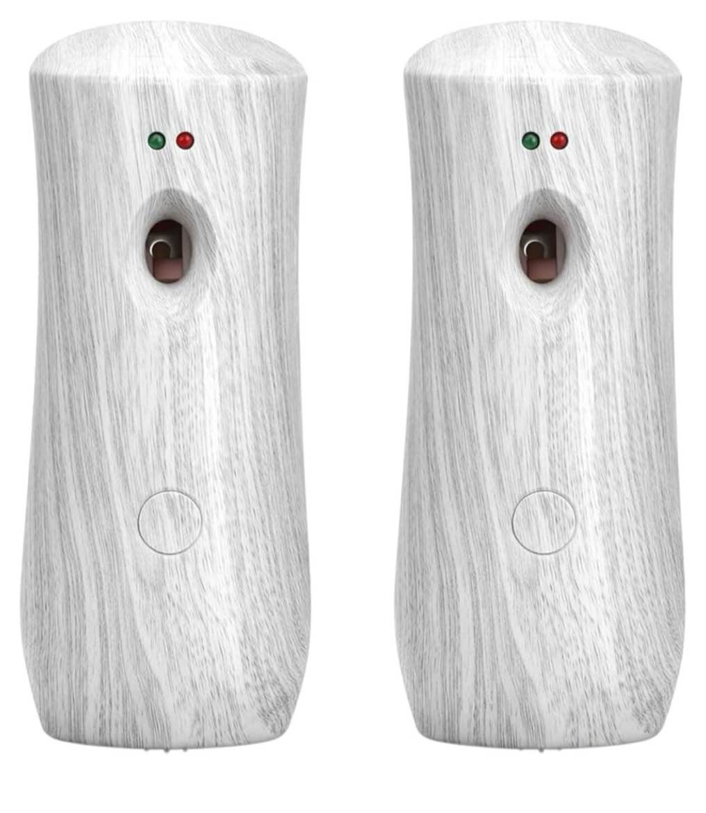 automatic air freshener spray dispenser (4-pack) wall mounted or free standing, commercial and home