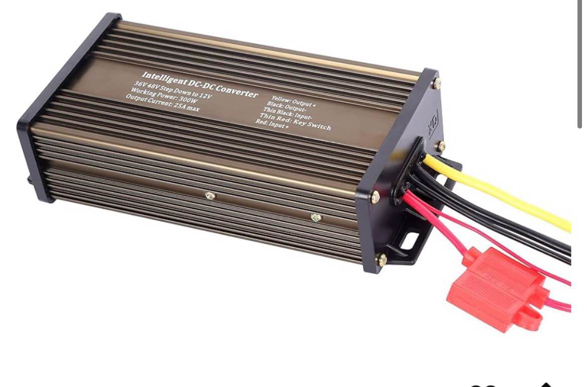 pro chaser dc-dc golf carts rvs 48v 36v volt voltage to 12v step down voltage reducer regulator for 