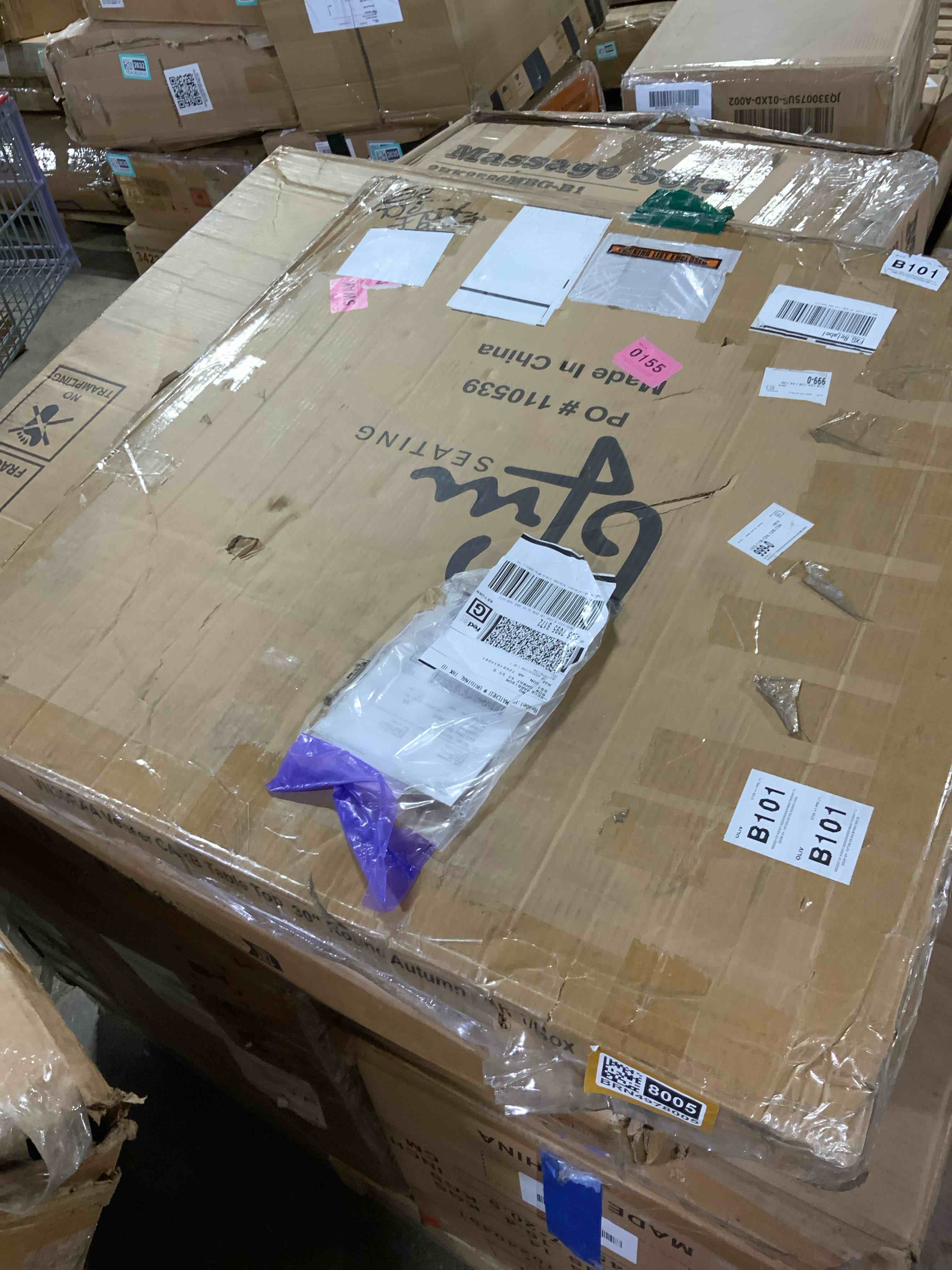 Condition photo showing Good Condition for veneer carb table top 30” round autumn ash