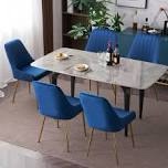 Maulsby Tufted Velvet Dining Chair