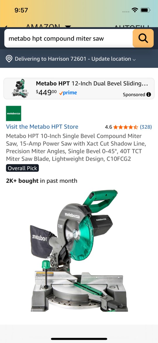 metabo hpt compound miter saw