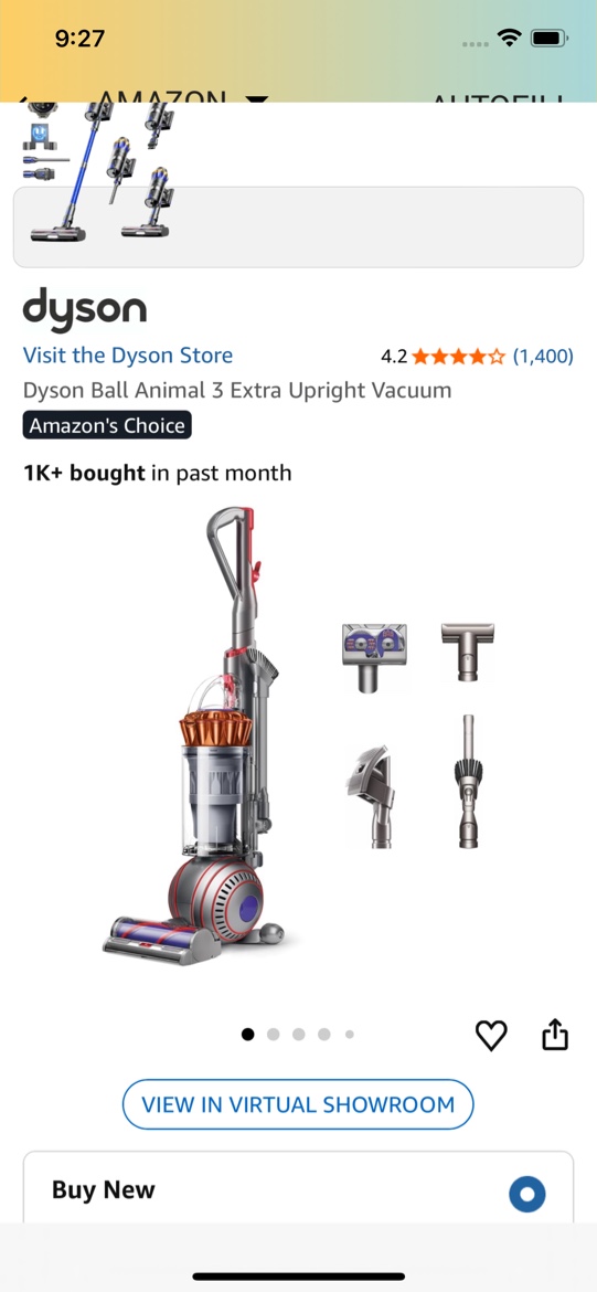 dyson vacuum