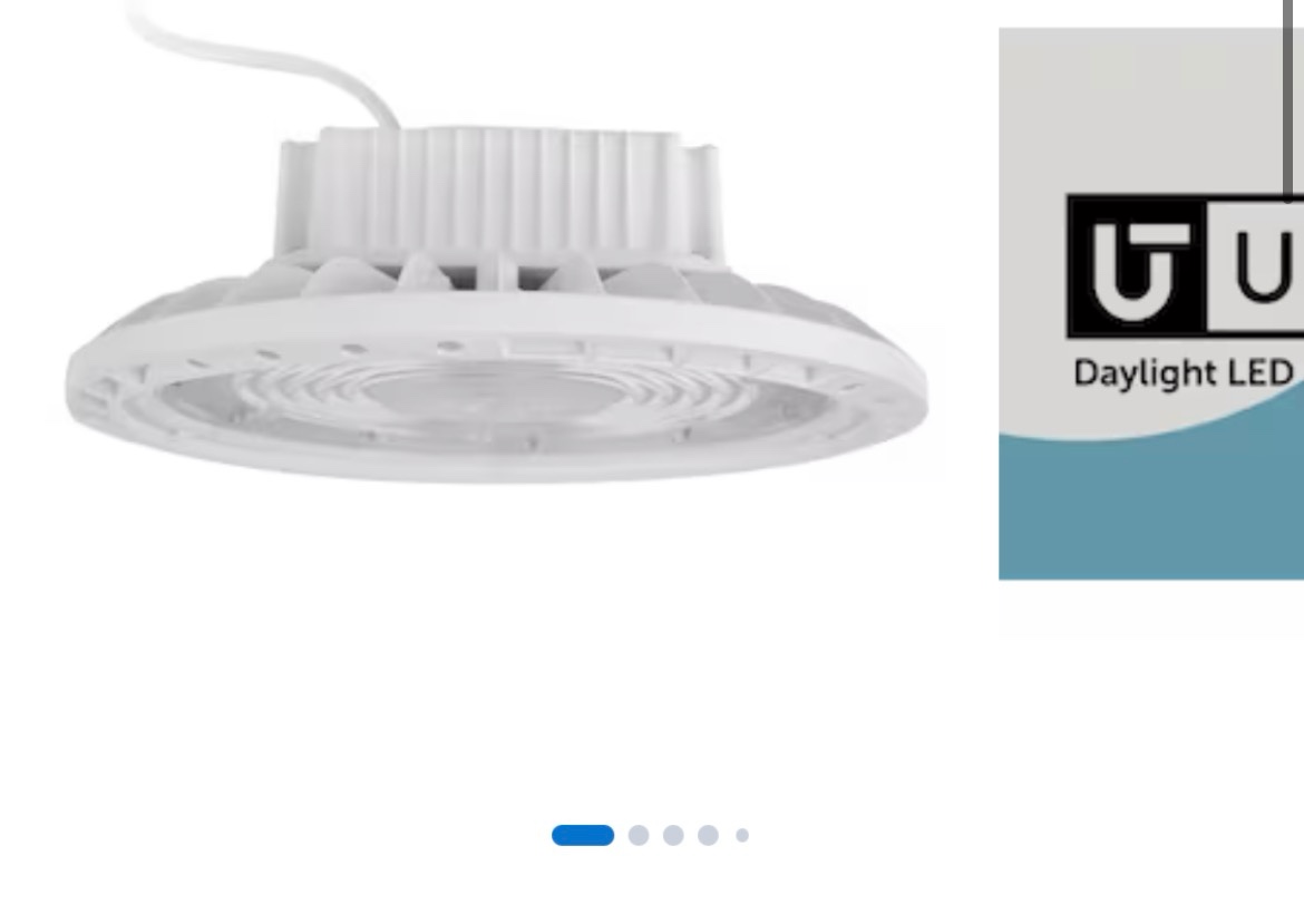 utilitech 12-in led round high bay light 