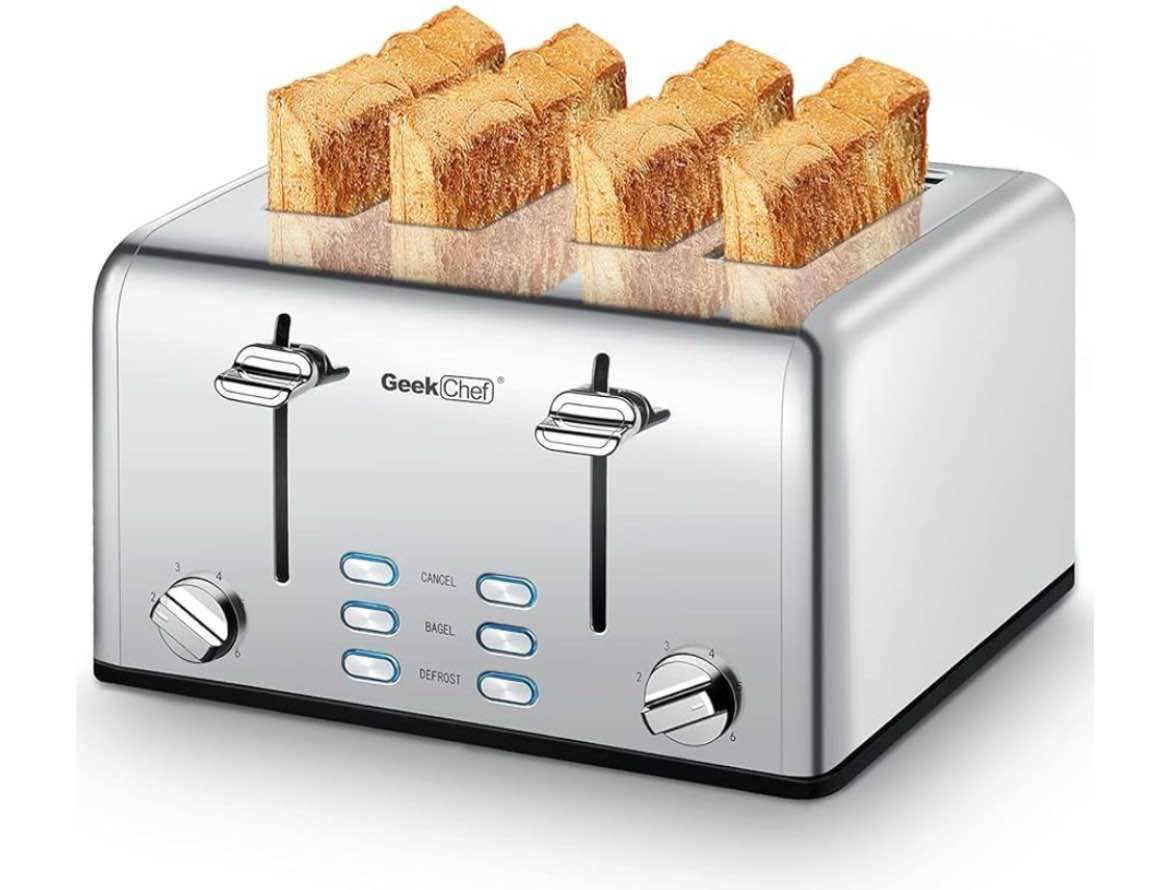 cuisinart 4-slice classic metal toaster