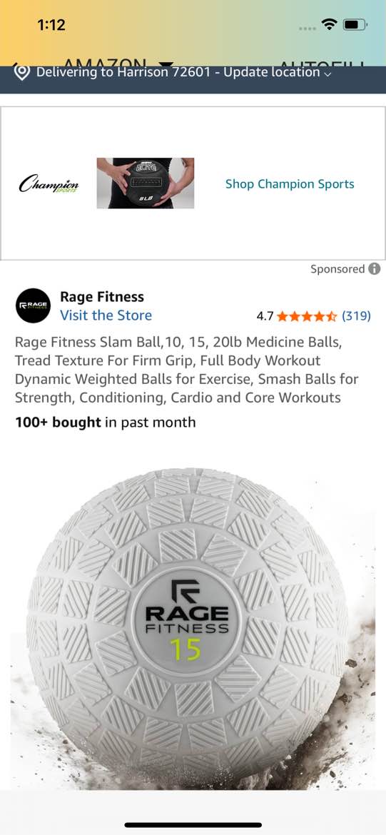 tread slam ball