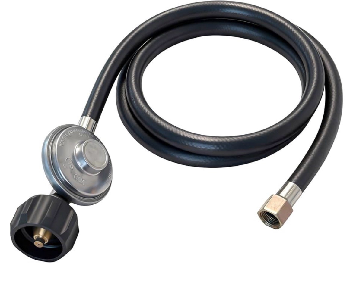 universal fit 48-in propane hose & regulator