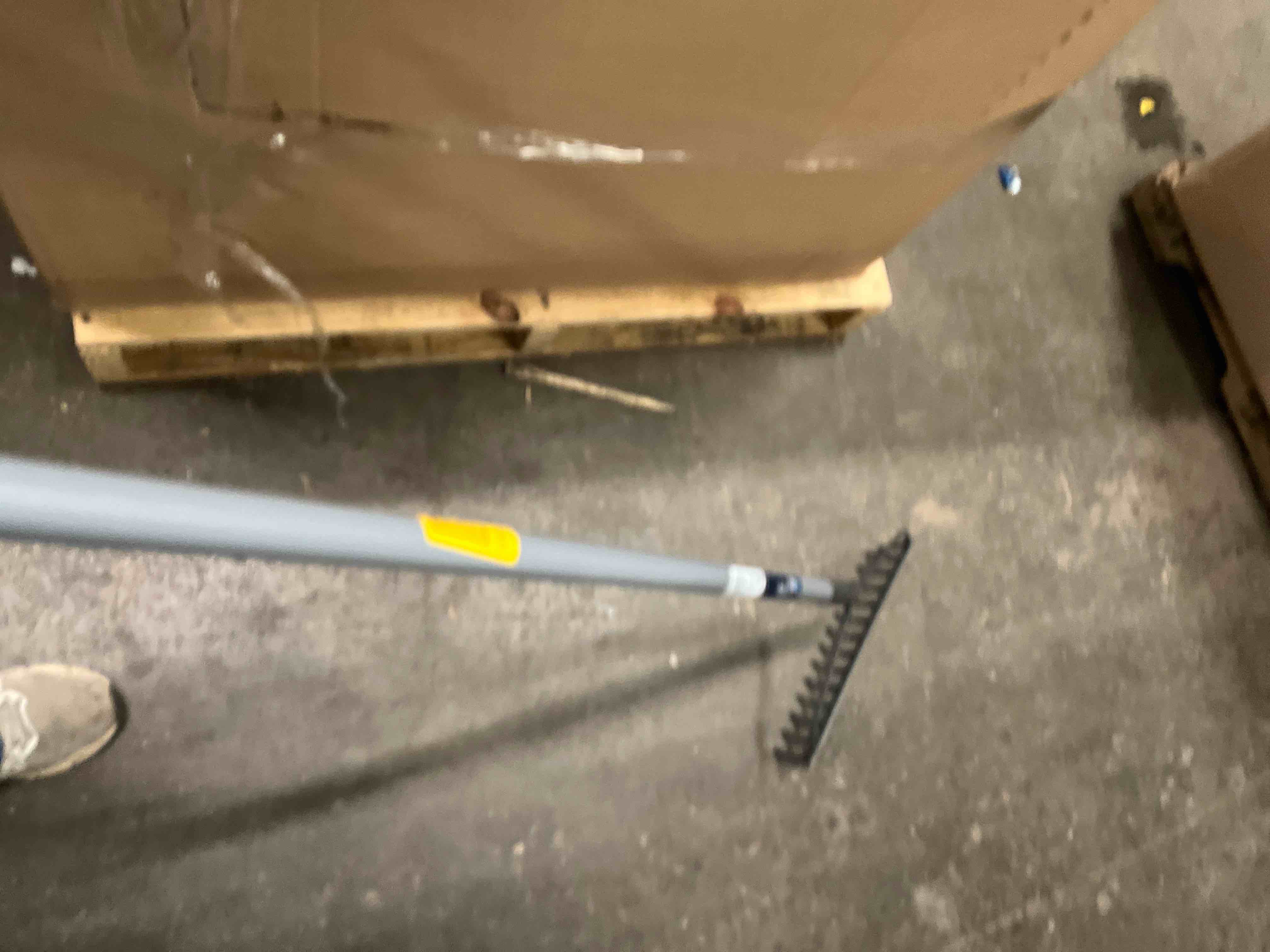 Condition photo showing Good Condition for project source 54.5-in fiberglass handle bow rake