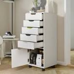 Pasqualine 5 - Drawer Storage Cabinet