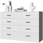 8 drawer 47.36" w double dresser